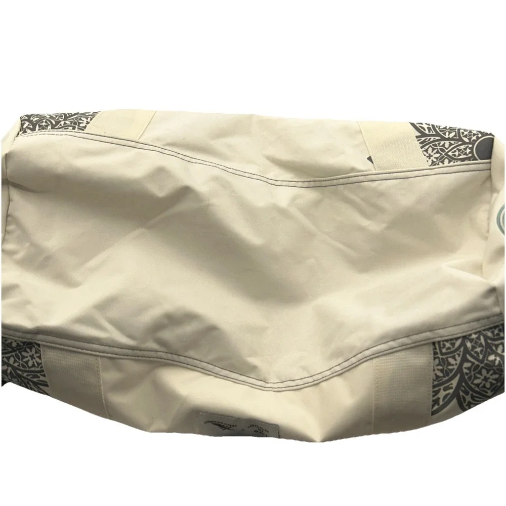 New Life Is Good x High Sierra Mandala Cargo Duffle Bag Zip Putty White #753